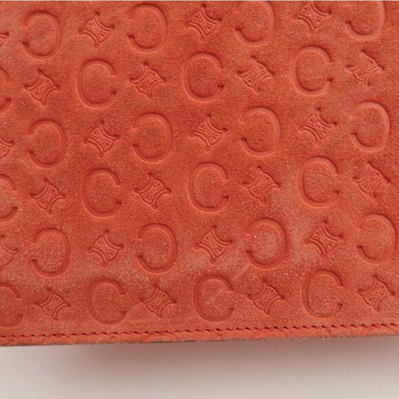 💎✨Beautiful✨💎Authentic CELINE C Macadam Suede Leather Tote Bag Hand Bag - Picture 9 of 15